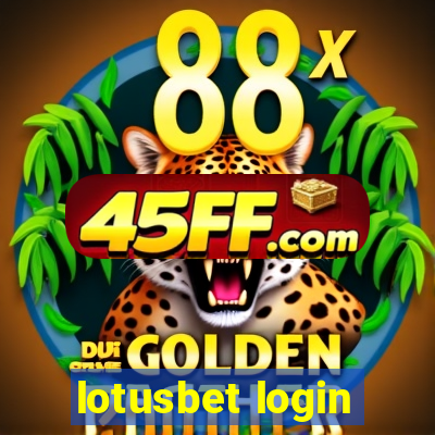 lotusbet login